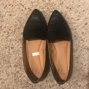 “A new day” Pointed toe loafers